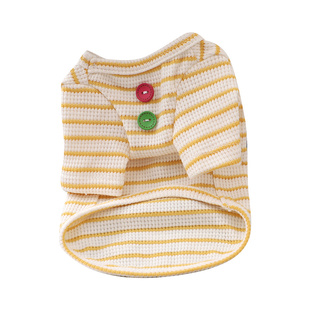 狗狗衣服秋款巴哥斗牛雪纳瑞小体型犬奶狗春夏季打底衫薄款家居服