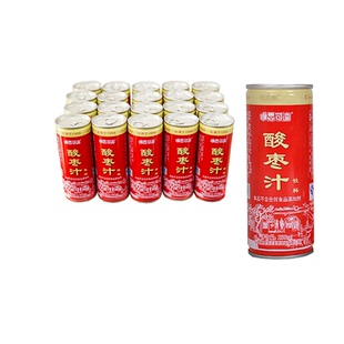 山西特产唯思可达酸枣汁果汁饮料238ml罐装礼盒装