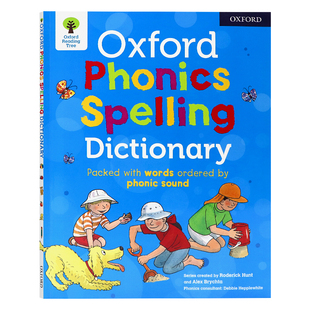 牛津自然拼读拼写词典英文原版oxford phonics spelling dictionary 教材辅导字典英语学习工具书Oxford牛津大学出版字典词典