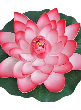 仿真塑料水上漂浮鱼缸供佛假花