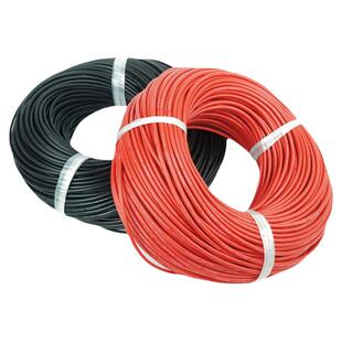 超软耐高温硅胶线6 7 8 10 12 14AWG平方航模锂电池新能源硅胶线