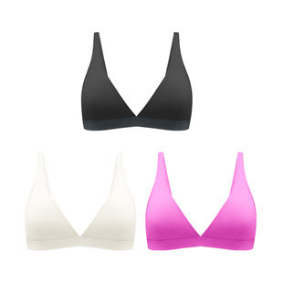 TWOPIECEEveryday美背三角杯内衣兔耳杯速干内衣舒适提拉文胸超薄