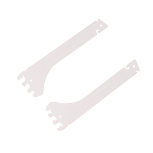 羊角片支架配件五金货架超市书桌配套架子托臂层板用收纳整理台面