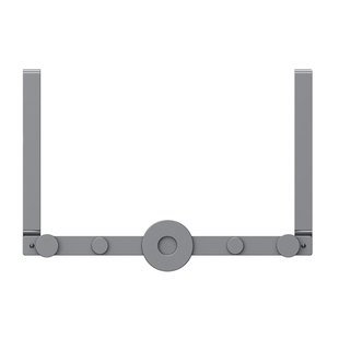 无痕门后挂钩挂衣架6cm厚门 加长款免打孔门上卡夹式衣服收纳挂架