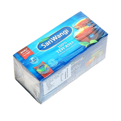 印尼SariWangi袋泡红茶原味花茶Teh Asli便携茶包25小包