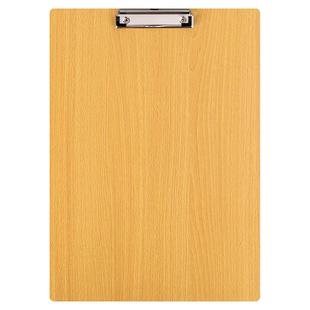 木板夹文件夹夹板写字板硬板书写画画垫板办公用品饭店点菜夹板菜单夹文具票据夹板收纳资料文件板夹木质夹子