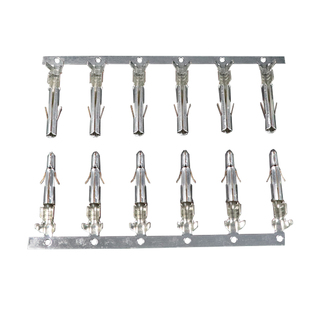 63080公针/母针 压线端子簧片 公母插针 公母端接插件 6.35m间距