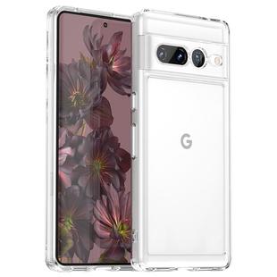 谷歌Pixel7Pro手机壳透明Pxel9防摔手机套谷歌8pro全包新款7A亚克力太空壳Pixel10ProXL保护套8a潮男女9A创意