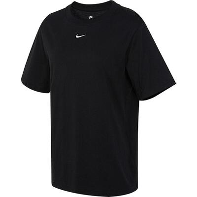 滔搏NIKE耐克女子简约宽松上衣短运动休闲T恤FD4150-010