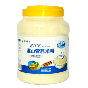 贝迪康铁锌钙淮山营养全段配方米粉宝宝米乳婴幼儿辅食品米糊800g