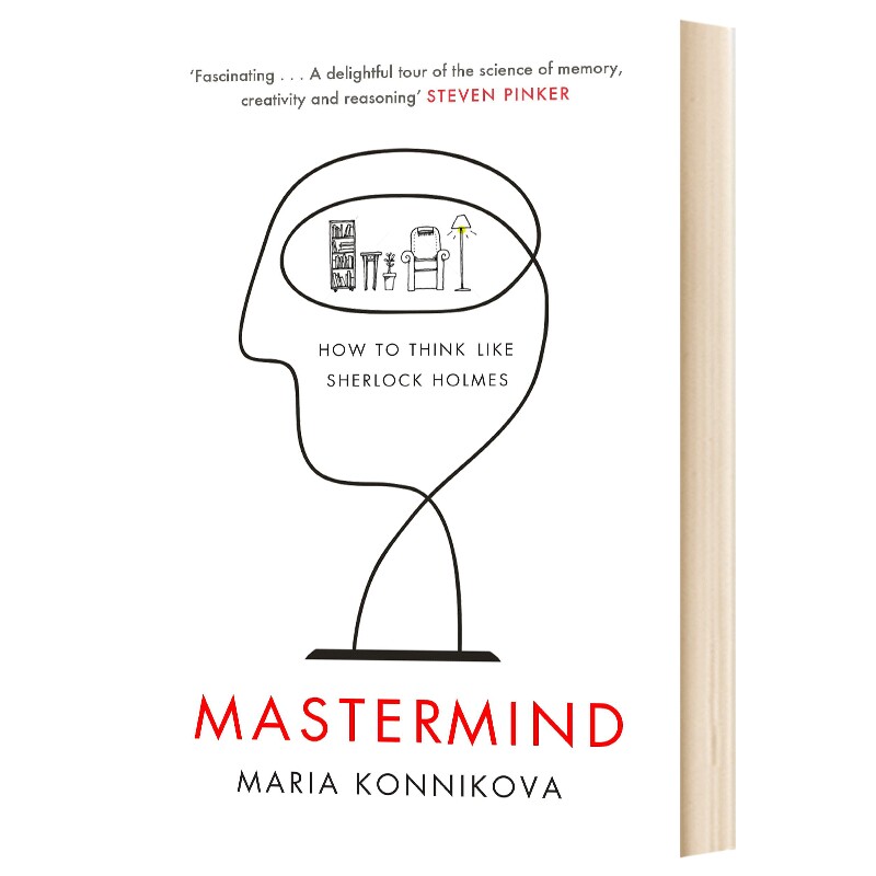 福尔摩斯思考术 天才 如何像福尔摩斯一样思考 英文原版 Mastermind 英文版进口原版英语心理学书籍 Maria Konnikova