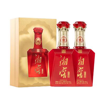 湘窖红钻高度白酒盒装
