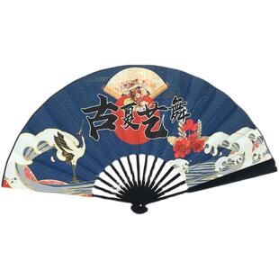 来图定制折扇LOGO图案图片广告宣传扇子订做图片定制宣纸绢布印刷