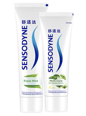 舒适达多效臻护清新薄荷含氟