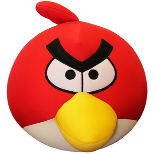 外贸愤怒的小鸟绿猪玩偶毛绒捣乱猪公仔弹射游戏道具儿童圣诞礼物