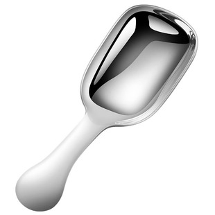 304不锈钢加厚短柄茶匙迷你小勺子咖啡量勺分茶勺茶叶铲挖勺汤勺