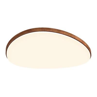 箭牌胡桃木纹吸顶灯卧室灯