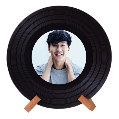 林俊杰可定制黑胶唱片创意桌面摆件ins复古朋友生日礼品礼物