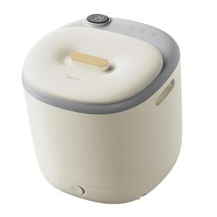 美的泡脚桶恒温加热电动按摩洗脚桶家用全自动养生智能高深足浴盆