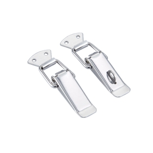 不锈钢特大弹簧搭扣航空箱挂锁卡扣箱包扣门扣紧扣锁鼻扣鸭嘴扣