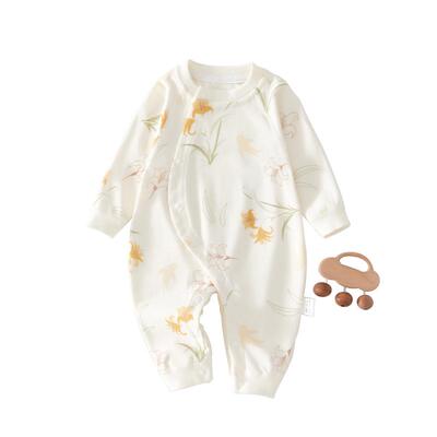温巢婴儿衣服春秋季纯棉连体衣