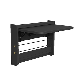 壁挂折叠桌实木置物架板实木墙面电脑墙上餐吧台子吃饭悬空书收纳