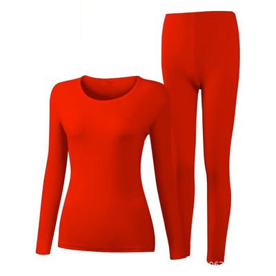 100%棉老式中老年秋衣秋裤套装女