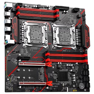 【正品】精粤X99-9D4双路9D3主板2011针V3V4 E-ATX大板台式机电脑