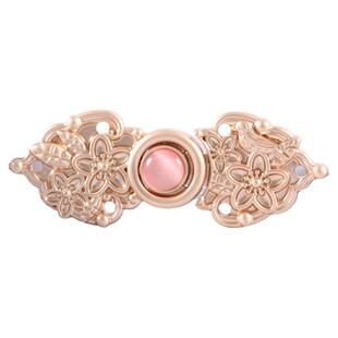 高端金属盘扣明制汉服旗袍子母扣对扣搭扣古风复古中国风纽扣扣子