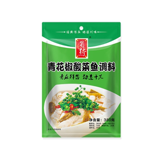 蜀桥青花椒酸菜鱼调料380g大包装青麻鲜香麻辣鱼料鱼酸菜家用四川