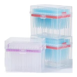 比克曼生物盒装移液器带滤芯吸头tip吸嘴无菌无酶枪头5ml200ul