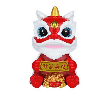 2025新款国潮招财点头太阳能摆件