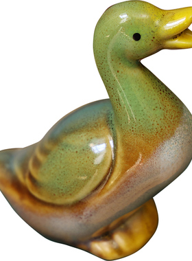 陶瓷迷你装饰微景观可爱小鸭子