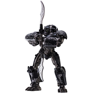 儿童猩猩队长超能勇士变形玩具正版擎天金刚汽车柱合金成品机器人