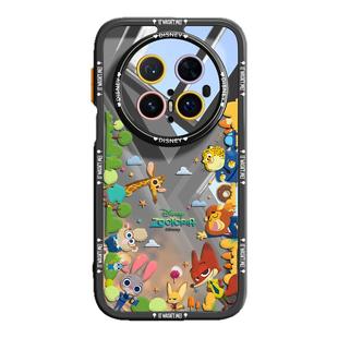 疯狂动物城适用华为Mate80pro+手机壳迪士尼新款mate70透明保护套60全包防摔男女情侣可爱高级感卡通散热挂绳