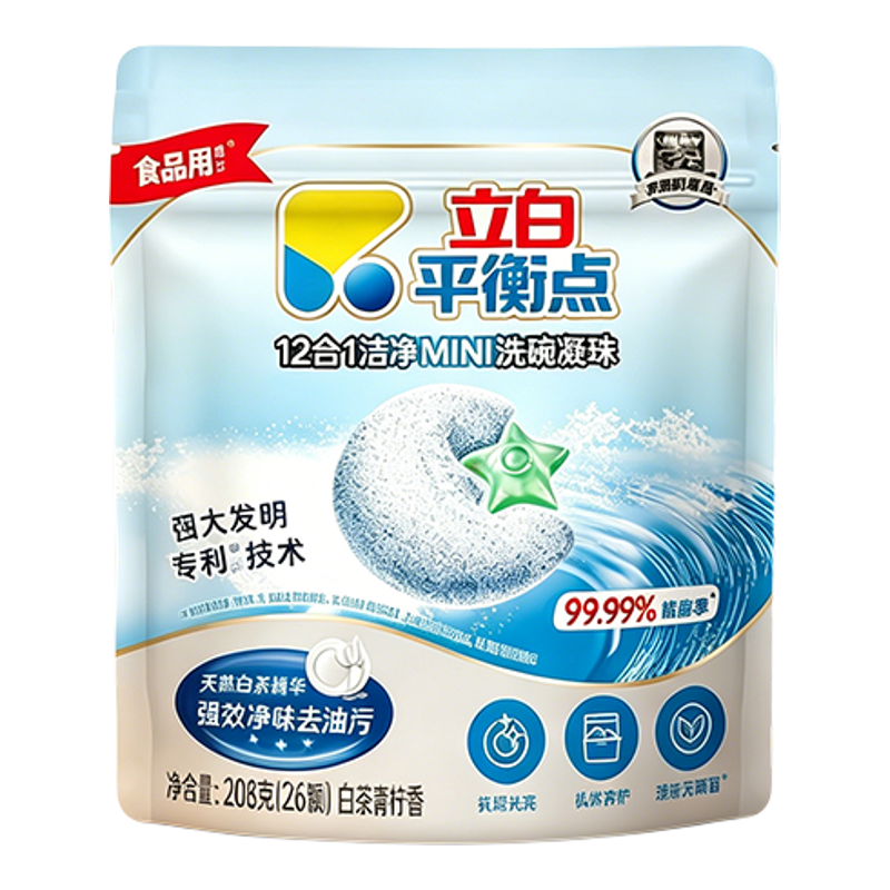 立白平衡点12合1洁净洗碗凝珠