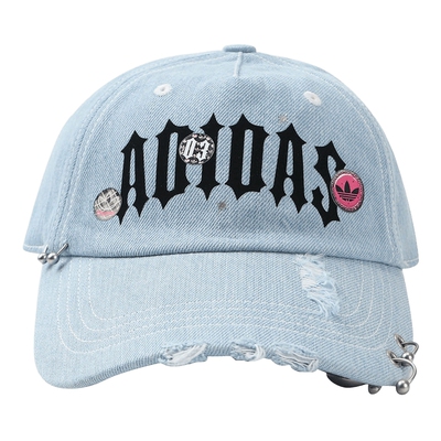 adidas阿迪达斯三叶草情人节款休闲牛仔运动帽春女棒球帽 KW1276