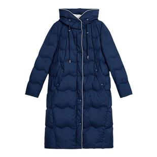 YINER音儿专选2025春季新款长款蓬松白鸭绒高克重厚实羽绒服