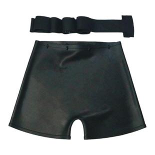 生理期防水抗菌硅胶泳裤女私处经期游泳裤防漏泡温泉泡澡平角内裤