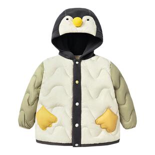 迷你巴拉巴拉男女童轻薄婴儿羽绒服宝宝冬装保暖三防羽绒外套儿童