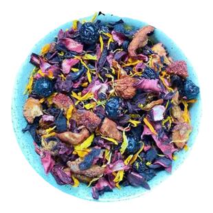 景区同款500g朗姆覆盆子花果茶乌龙茶大理厦门花茶醋栗浆果水果茶