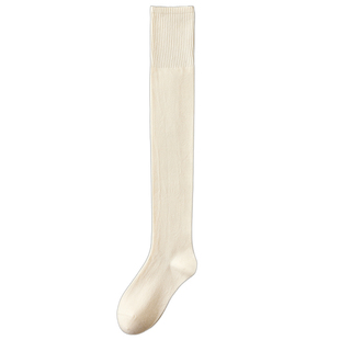 猫人羊毛袜子女秋冬季加绒加厚长筒90cm超长大腿袜保暖高筒过膝袜