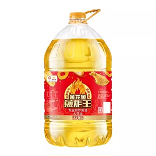 元宝煎炸王整箱10L*2桶食用大豆油色泽金黄耐煎炸大桶油餐饮商用