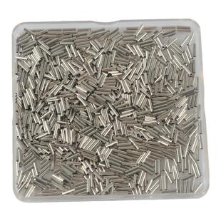 单铜管8mm50个铜卡子夹管穿线管固定管线组制作渔具配件钓鱼用品