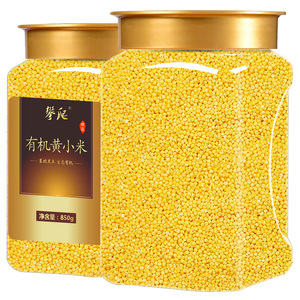 有机】婴儿孕妇朝阳黄小米新米杂粮专用月子粥送宝宝辅食谱旗舰店