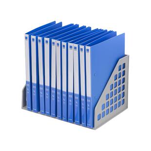 10个装得力文件夹 A4单双强力夹资料册档案夹夹子文件袋收纳盒多层插页学生用讲义试卷夹板夹办公用品