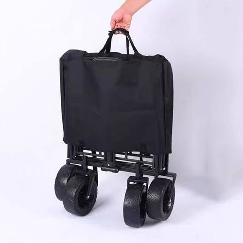 户外营地车收纳袋露营车防尘可折叠袋便携布袋推车牛津拉杆