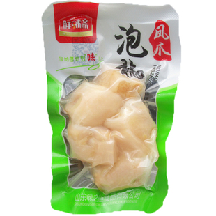 鲜味斋泡椒凤爪小包装散装网红零食虎皮鸡爪即食500g卤味小吃整箱