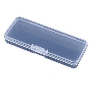 PP塑料盒小号 88x35x13 透明产品包装盒电子五金零件盒长条形扁盒