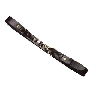 美式复古皮带头层牛皮真皮腰带男女士黄铜挂钩扣裤带港风针扣编织